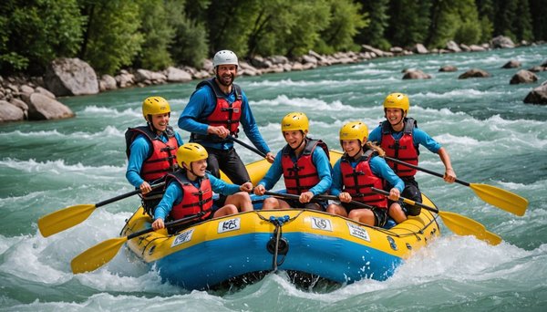 Aventures en famille : rafting sur la durance à ne pas manquer