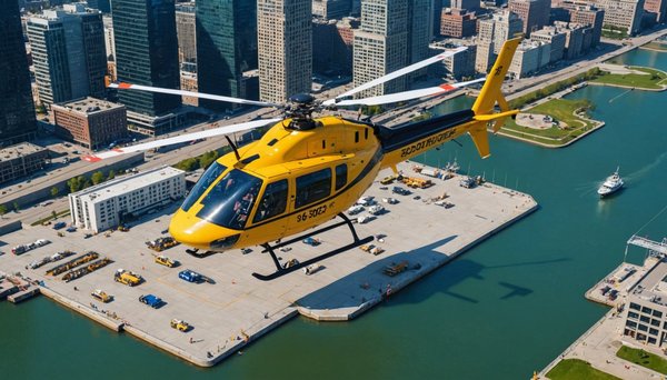 Comment la Location d'Hélicoptères Peut Optimiser la Gestion de Projets de Construction